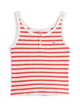 Tommy Jeans: Красный топ 