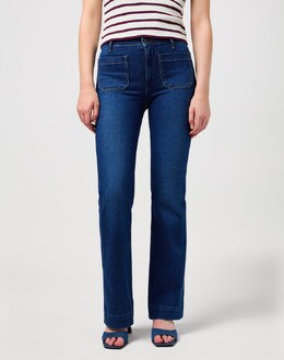 Wrangler: Расклешённые джинсы 