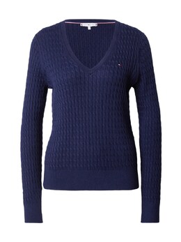 Tommy Hilfiger: Синий свитер 