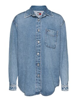 Tommy Jeans: Синяя куртка 