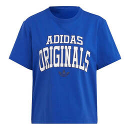 Adidas: Синяя футболка 