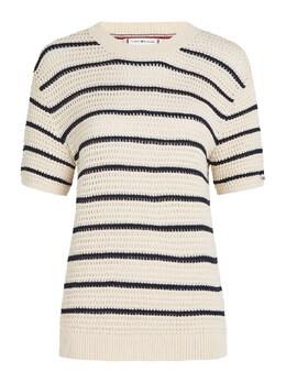 Tommy Hilfiger: Белый свитер 