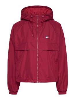 Tommy Jeans: Бордовая куртка  Essential