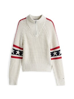 Tommy Hilfiger: Белый свитер 