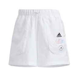 Adidas: Белые шорты 