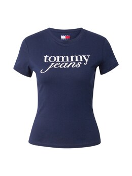 Tommy Jeans: Тёмная рубашка  Essential