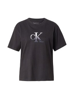 Calvin Klein Jeans: Чёрная рубашка 