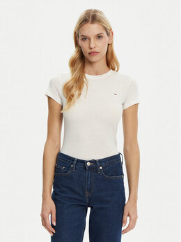 Tommy Jeans: Обтягивающая футболка 