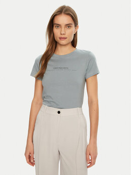 Calvin Klein Jeans: Обтягивающая футболка 