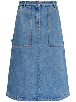 Maison Kitsuné: Джинсовая юбка 
