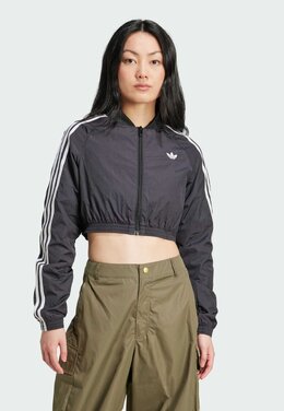 Adidas Originals: Чёрная куртка 