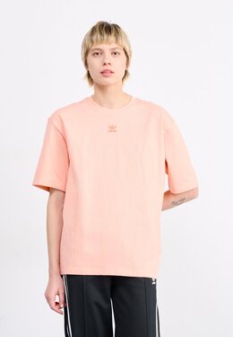 Adidas Originals: Розовая футболка 