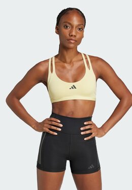 adidas Performance: Светлый бюстгальтер 