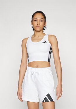 adidas Performance: Белый топ 