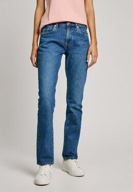 Pepe Jeans: Тёмные джинсы 