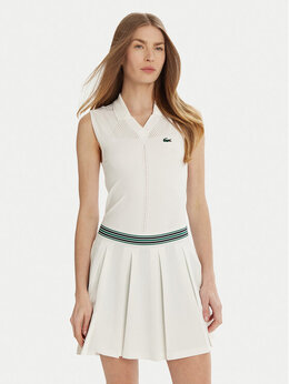Lacoste: Белая футболка 