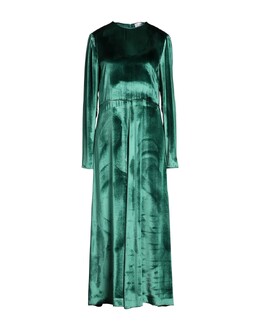 Valentino: Зелёное платье 