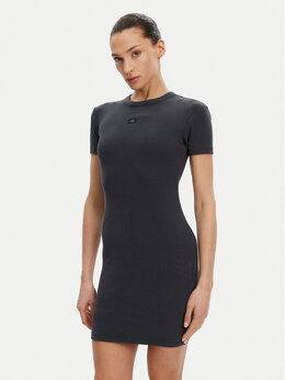 Calvin Klein Jeans: Серое платье 