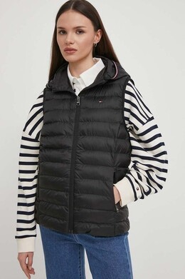 Tommy Hilfiger: Чёрный жилет 