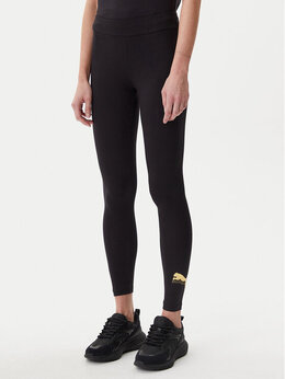 PUMA: Чёрные легинсы  Essentials