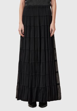 Allsaints: Длинная юбка 