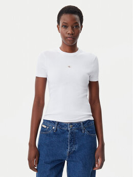 Calvin Klein Jeans: Обтягивающая футболка 
