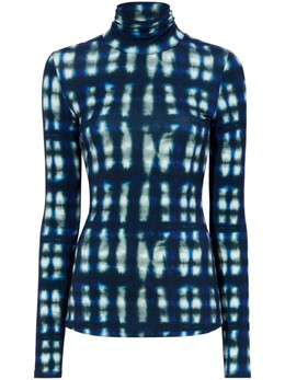 Proenza Schouler White Label: Футболка с высоким воротником 
