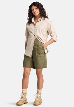Timberland: Зелёные шорты 