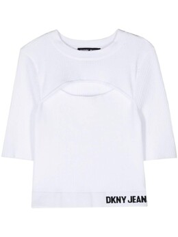 DKNY: Белый топ 