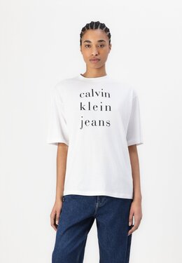Calvin Klein Jeans: Футболка с принтом 