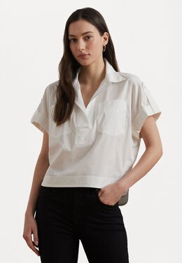Lauren Ralph Lauren: Хлопковая блуза 