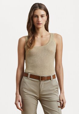 Lauren Ralph Lauren: Трикотажный топ 