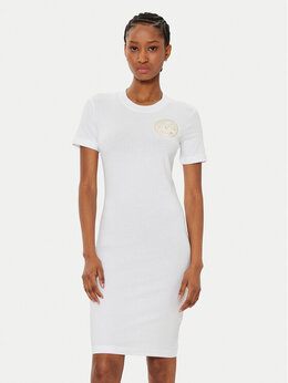 Versace Jeans Couture: Белое платье 