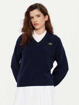 Lacoste: Синий свитер 