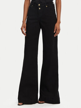 Versace Jeans Couture: Чёрные джинсы 