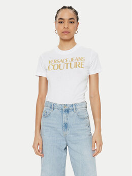 Versace Jeans Couture: Белая футболка 