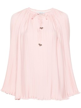 Lanvin: Блуза с длинным рукавом 