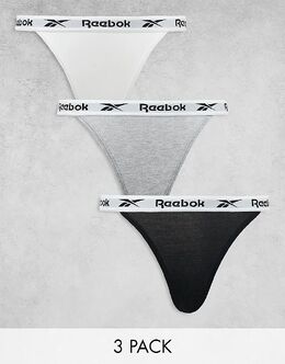 Reebok: Чёрные трусы 