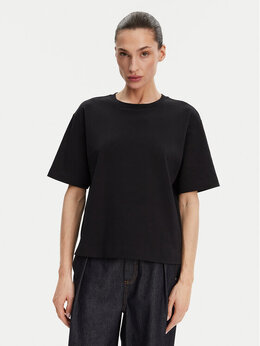 Max Mara: Чёрная футболка 