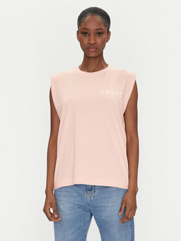 Pinko: Розовая футболка 