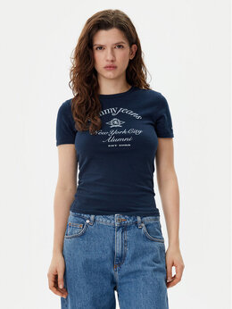 Tommy Jeans: Обтягивающая футболка 