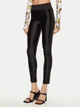 Versace Jeans Couture: Чёрные легинсы 
