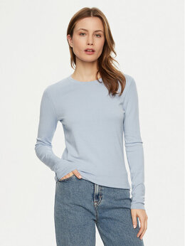 Calvin Klein: Голубая блуза 