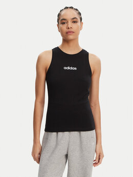 Adidas: Чёрный топ  Essentials