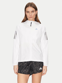 Adidas: Белая куртка 