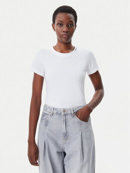 Calvin Klein Jeans: Белая футболка 
