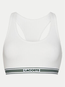 Lacoste: Белый бюстгальтер 