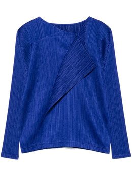 Pleats Please Issey Miyake: Светлая блуза 