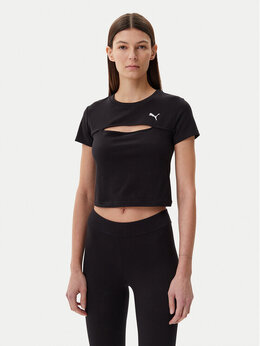 PUMA: Обтягивающая футболка  Ess