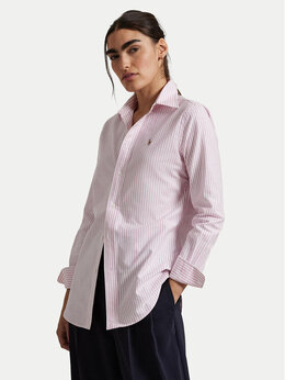 Polo Ralph Lauren: Розовая рубашка 